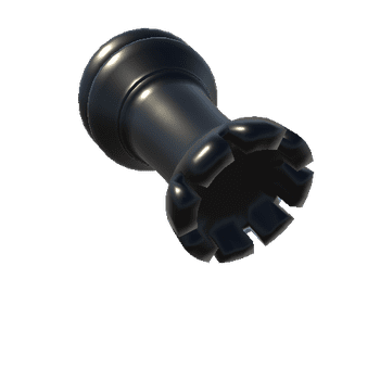 Chess Rook Black